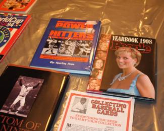 Books Power Hitters Baseball, Diana People Yrbk, Bottom of the 9th, Collecting Baseball Cards