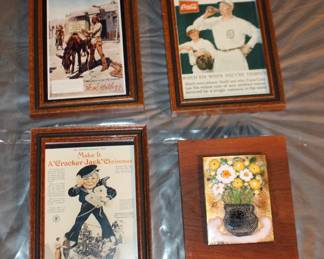 Vintage Small Prints Porcelain Floral