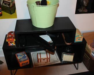Shoe Shine Collectible MCM Stand Shelf