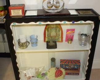 Display Cabinet, Vintage Decoration, The Hulk Toy, Various Small Toys