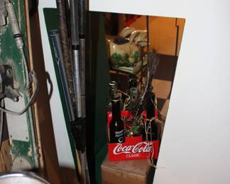 Golf Clubs and Coke Bottles & Skiis