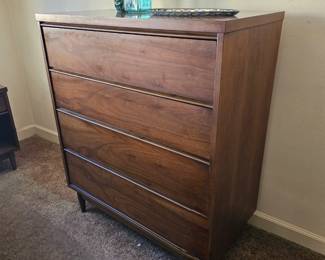 MidCentury 4 drawer chest of drawers
