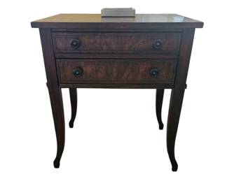 Theodore Alexander accent table with two drawers
