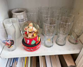 McDonalds glasses dated 1992