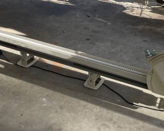 Chair lift for stairs. covers about 10 steps. 