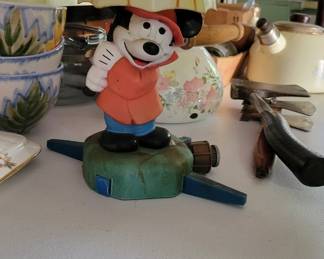 Mickey mouse sprinkler