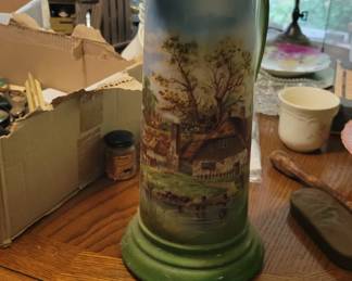 Large hand painted tankard