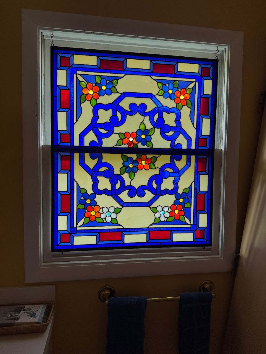 Gorgeous Leaded Glass Window