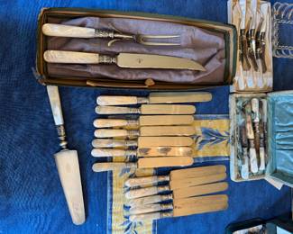 Mother of Pearl Knives, etc