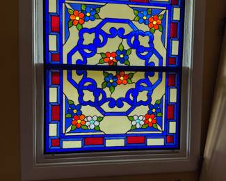 Gorgeous Leaded Glass Window