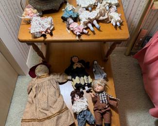 Bisque Dimestore Dolls
