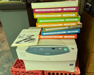 Cassette Tape Booklets, Printer
