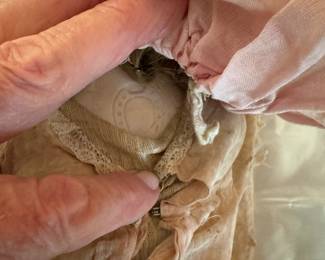 Back of Bisque Doll