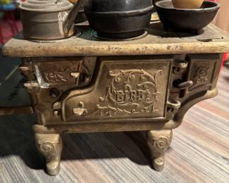 Toy Bird Cast Iron Stove