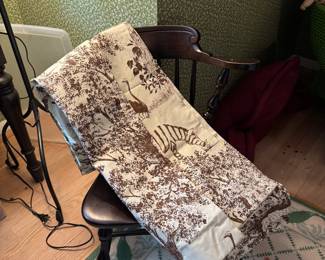 Draperies - 2 panels, animal print , new