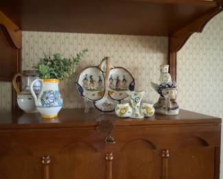 Quimper and Italian Ceramics