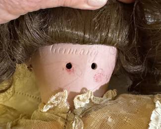 Back of Bisque Doll - large