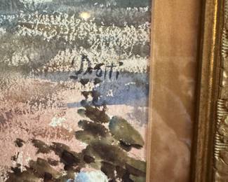 Signature on watercolor Dolti