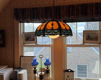 Hanging Panel Shade Lamp