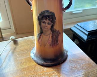 Victorian Transfer Vase