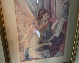 Print - At the Piano