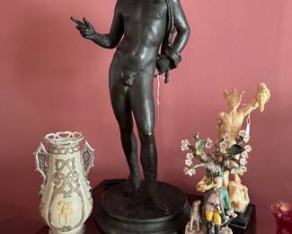 Classical Bronze Male Figure