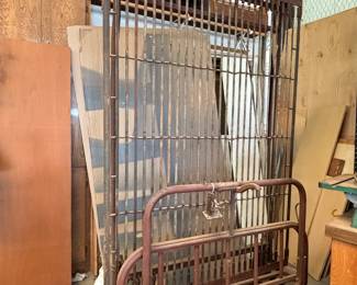 Murphy Bed, pivots out of a closet.
Includes hardware.