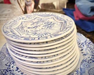 Gien “Oiseau Bleu” china