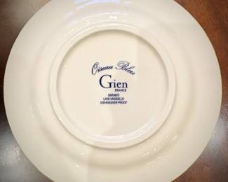 Gien “Oiseau Bleu” china