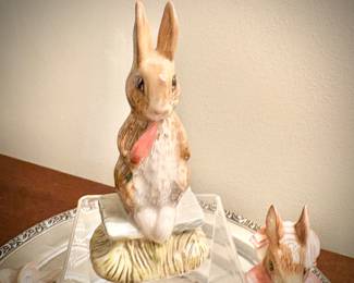 13 Beatrix Potter porcelain figures