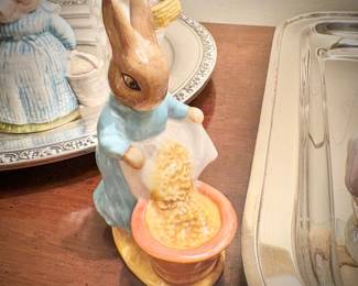 13 Beatrix Potter porcelain figures