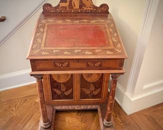 1800s Irish Davenport desk