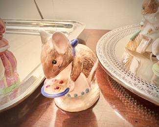 13 Beatrix Potter porcelain figures