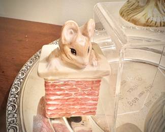 13 Beatrix Potter porcelain figures