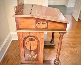 1800s Irish Davenport desk