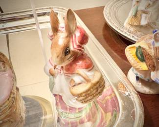 13 Beatrix Potter porcelain figures