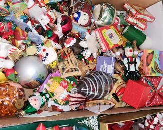 Huge box of oraments