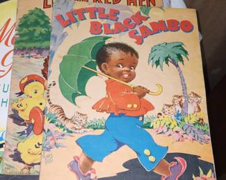 Little  Red hen & Little Black Sambo book