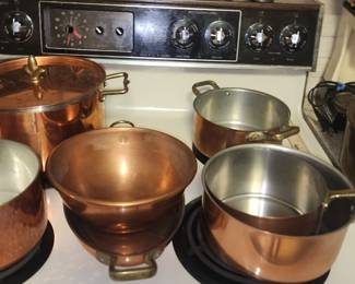 Copper cookware