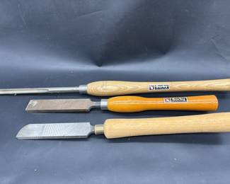 (3) Woodworking Chisels, 2 are by Sorby
