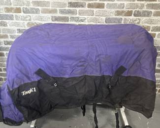 Tought 1 Purple & Black Horse Blanket