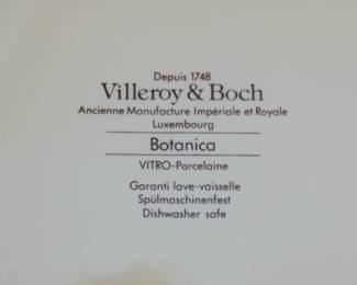 Villeroy and Boch Botanica china set - service for 12 and plenty of serving pieces