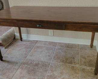 Wooden writing desk