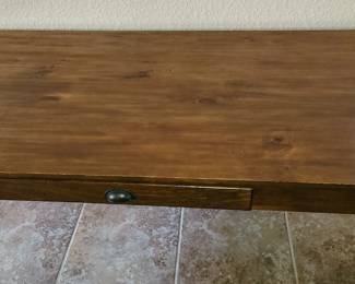 Wooden writing desk