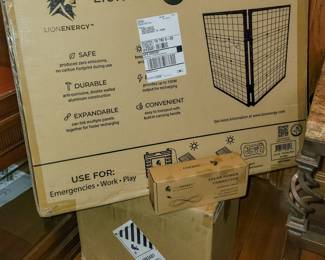 New in the box solar panel set