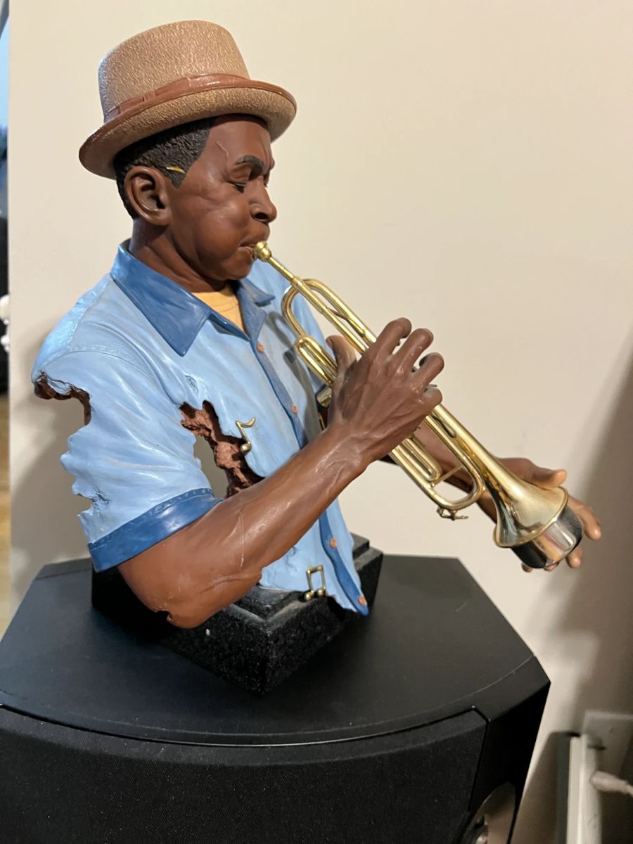 "Mo Cheeks" sculpture by Willitt Designs from the All That Jazz collection