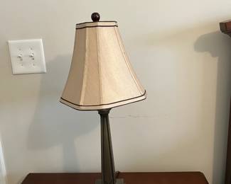 Small tabletop light for nightstand