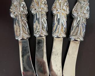 Godinger silver cheese knife set