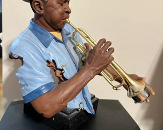 "Mo Cheeks" sculpture by Willitt Designs from the All That Jazz collection