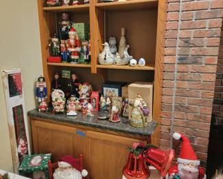 A Santa for everyone on your list including some by Jim Shore.